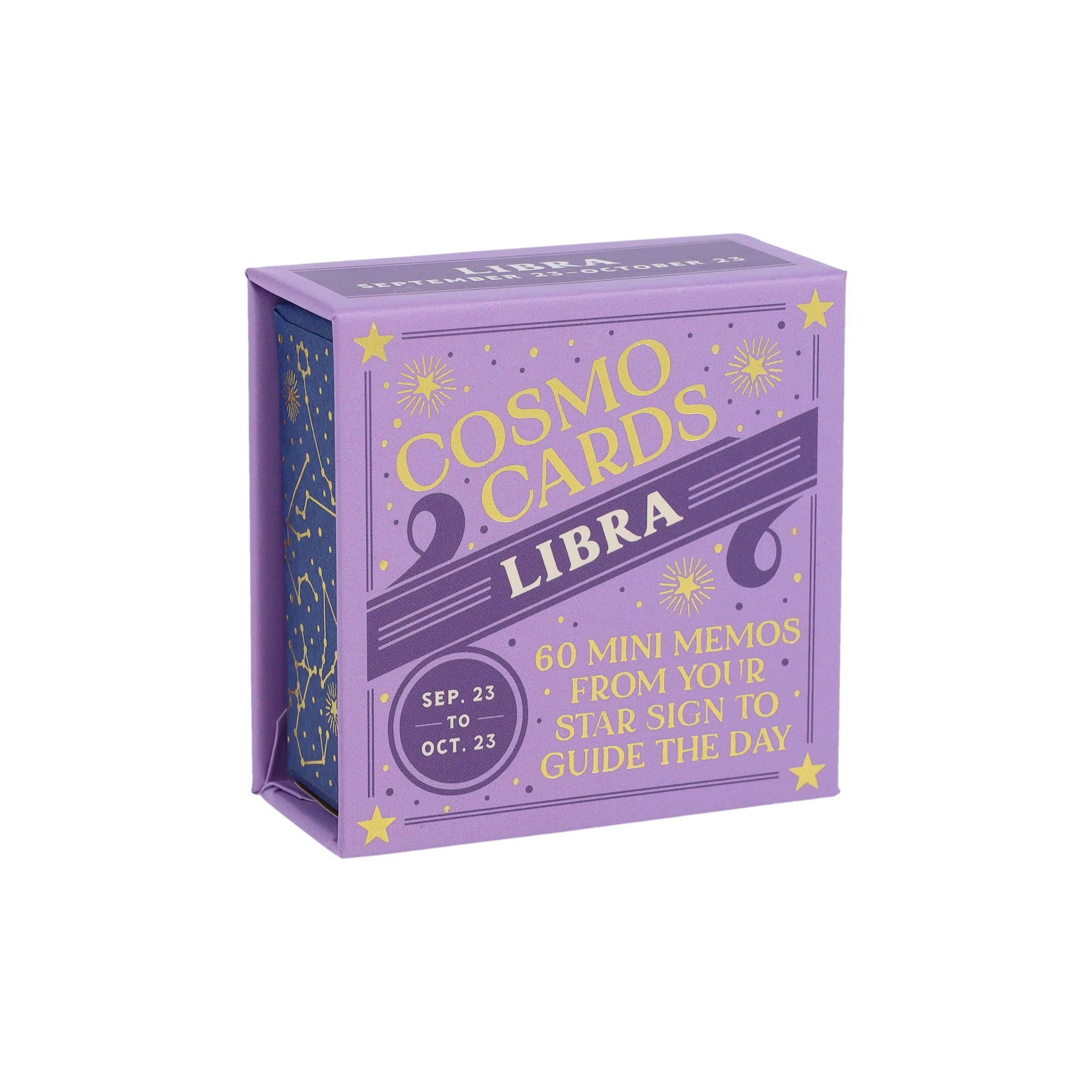 Abrams & Chronicle Books – wholesale Tarot cards – Cosmo Cards: Libra - 60 Mini Memos from Your Star Sign to Guide the Day (Flash Cards (Decks))2