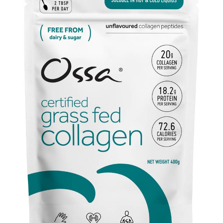 Ossa Certified Grass Fed Collagen Peptides for wholesale by Ossa Organic