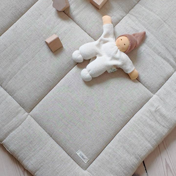 Alfombrilla de juego de lino para venta al por mayor de Lubilu Copenhagen