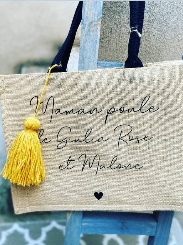 Sac “Maman poule” pour la vente par wm creation