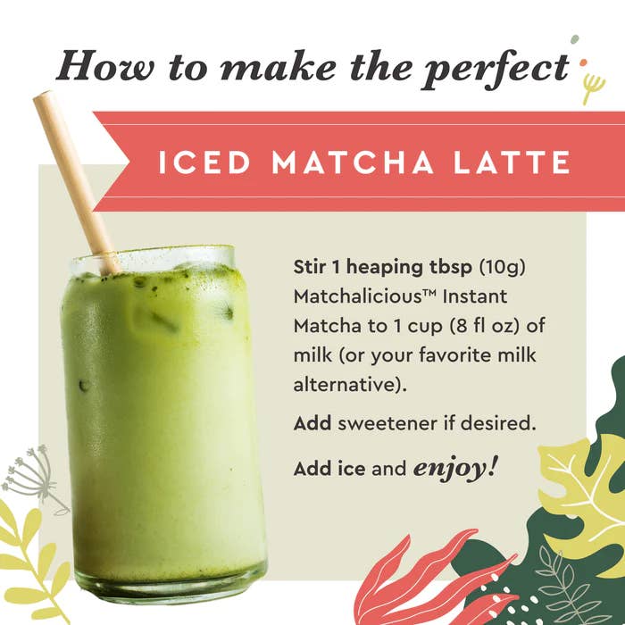 360 Nutriton - Wholesale Powdered Health Drink - Matchalicious Instant Matcha 6 oz4