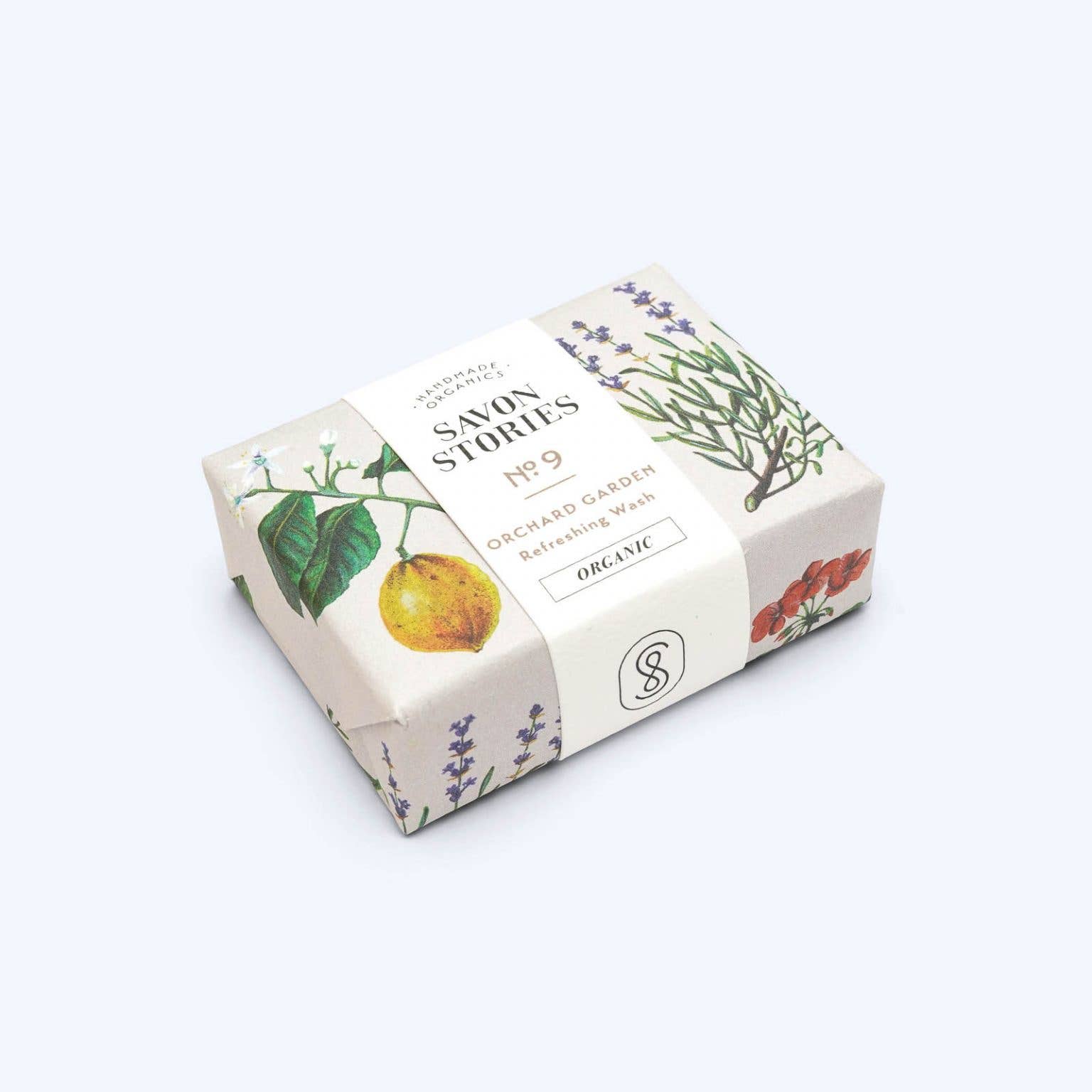 Savon Stories – Großhandel Feste Seife – N°9 Entspannende Bio- und Naturseife Jardin Sauvage