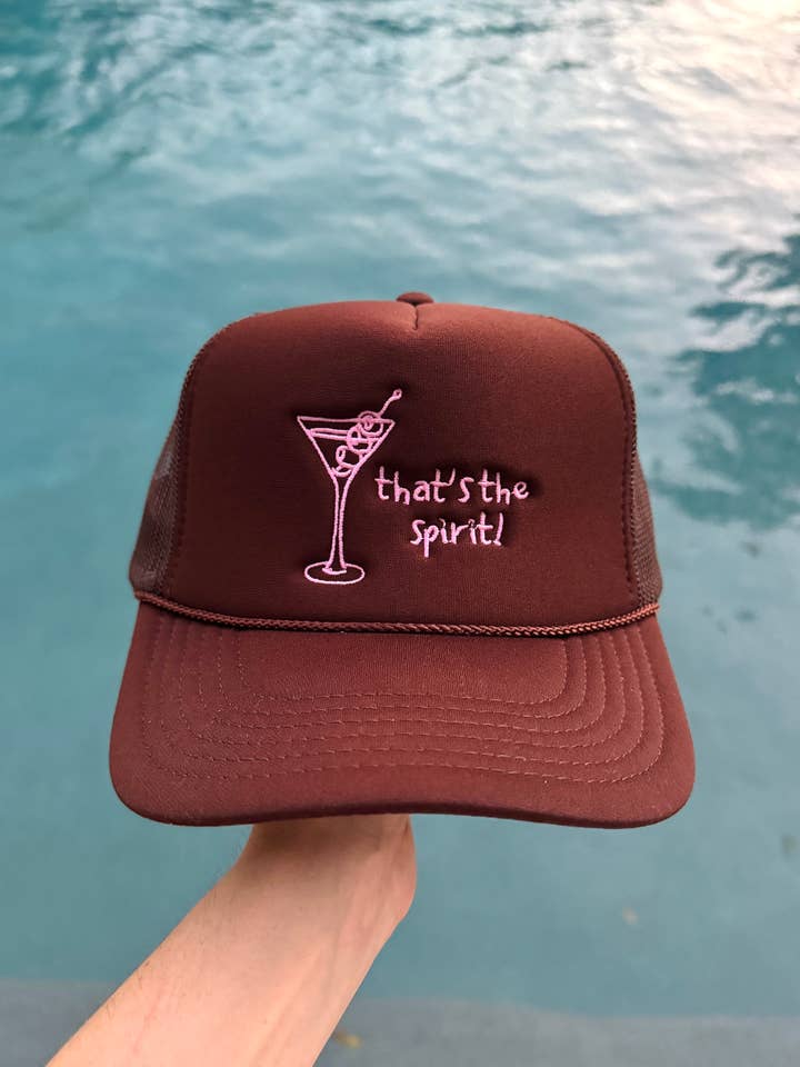 That's the Spirit Trucker Hat for wholesale by The Day Away Collective