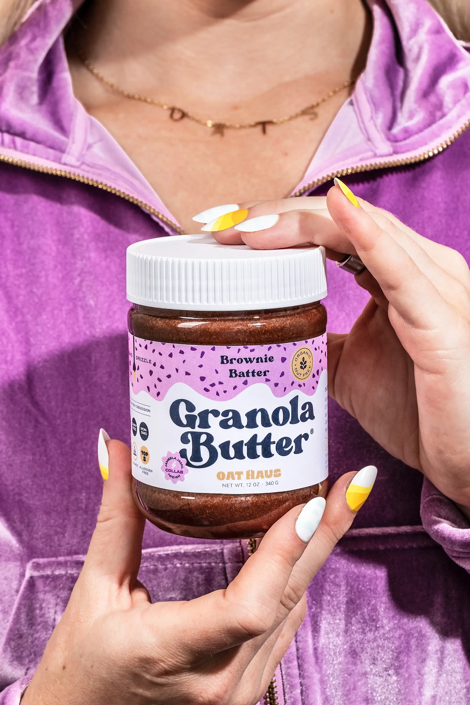 Oat Haus - Wholesale Nut butter - Easy Stir Brownie Batter Granola Butter | Nut-free Spread4