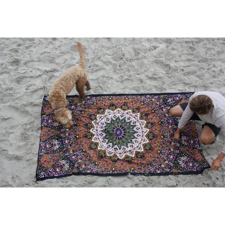 Sunshine Joy - Wholesale Tapestry/Textiel - Groothandel in 3D Tapestry India Star Hanger verpakte wandtapijten5