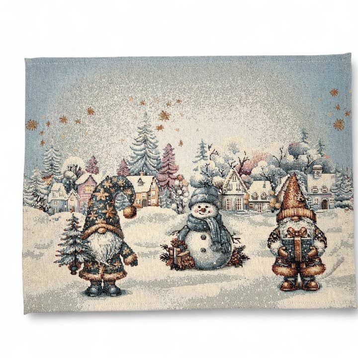 Table Set WINTER LOVE, Gobelin Jacquard, chenille for wholesale by Hesta