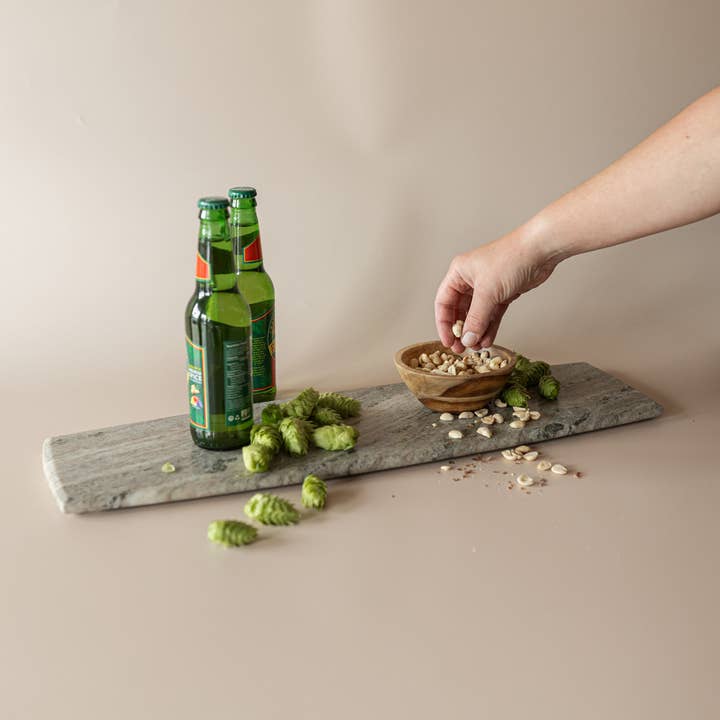 Soren Beige Marble Serving Board for wholesale by Foreside Home & Garden