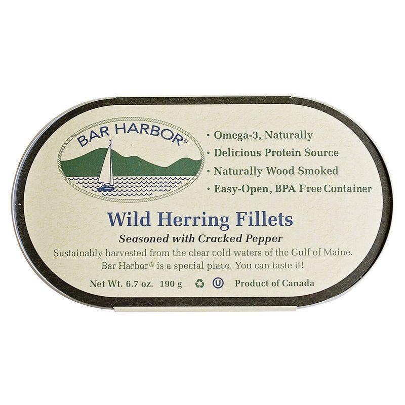 KeHE Distributors, LLC - Wholesale Salt - Bar Harbor Herring w/Cracked Pepper, 6.7 OZ0