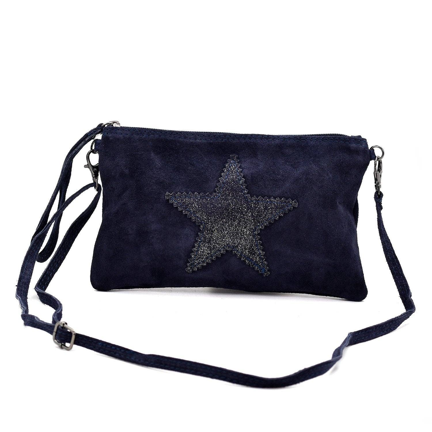 Tempest Designs – wholesale Crossbody bag – Women's – Suede star clutch bag3