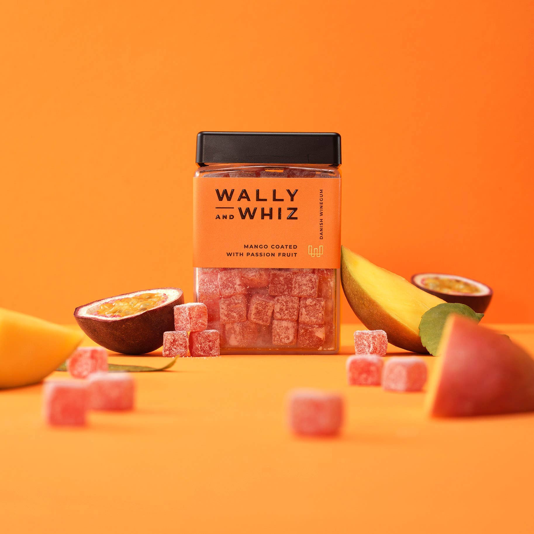 Wally & Whiz US - Wholesale Gummy - Wally & Whiz Mango With Passionfruit 240g