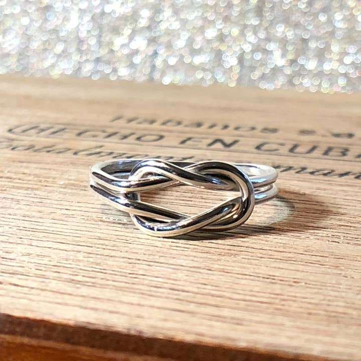 Nevermore Fine Jewelry - Wholesale Band/Stacked Ring - Lovers knot ring3