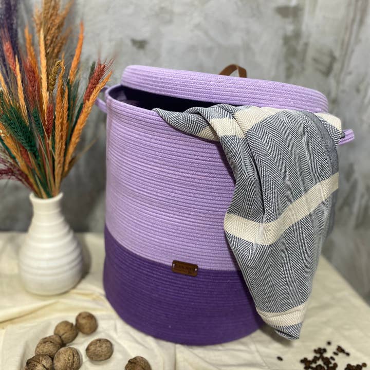 SannasDecor - Wholesale Laundry Basket - Laundry Basket, Big Basket, Bathroom Basket, Toy Storage1