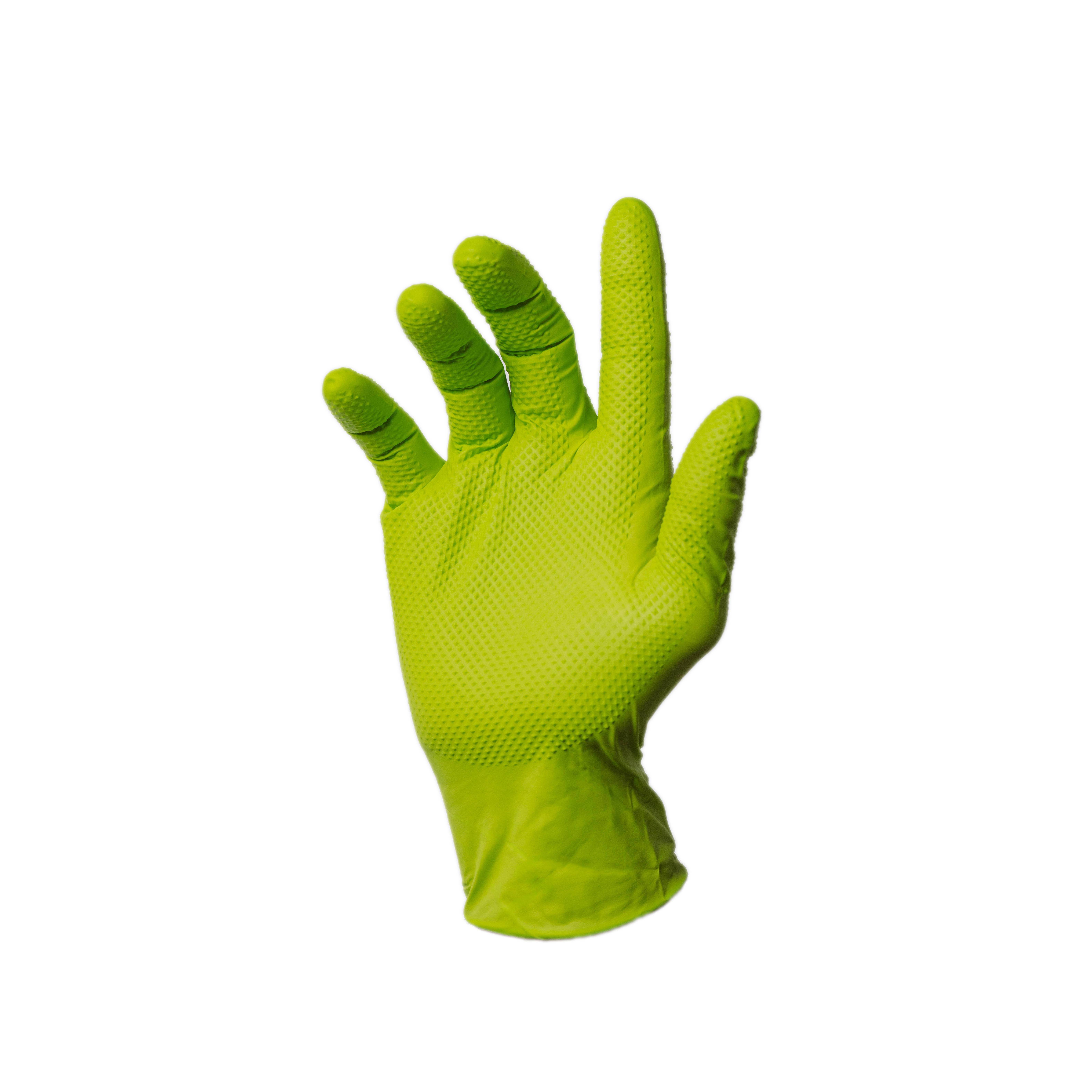 First Glove - Wholesale Cleaning Gloves - First Glove 8 Mil Green Nitrile Case of 1000/CT 3