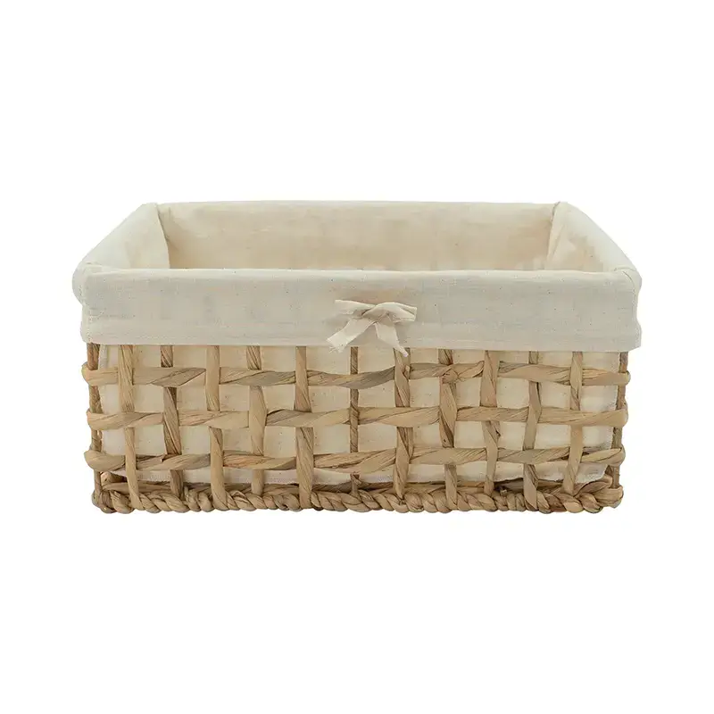 Natural Artisan Home - Wholesale Basket - Woven Storage Baskets with Cotton Liner – Set of 32