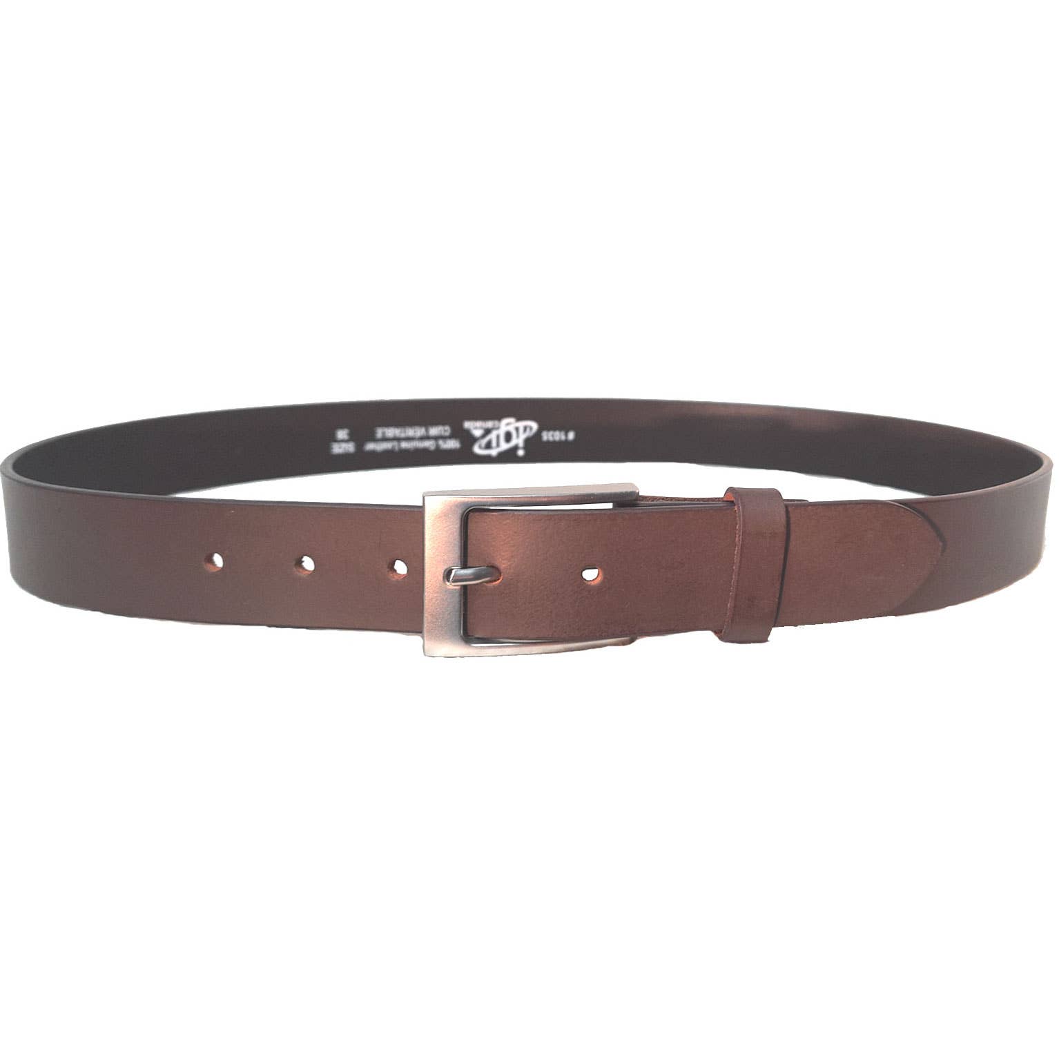IGI CANADA - Wholesale Belt - Unisex - GENUINE LEATHER BELT PLAIN 35MM BLACK AND BROWN #10356