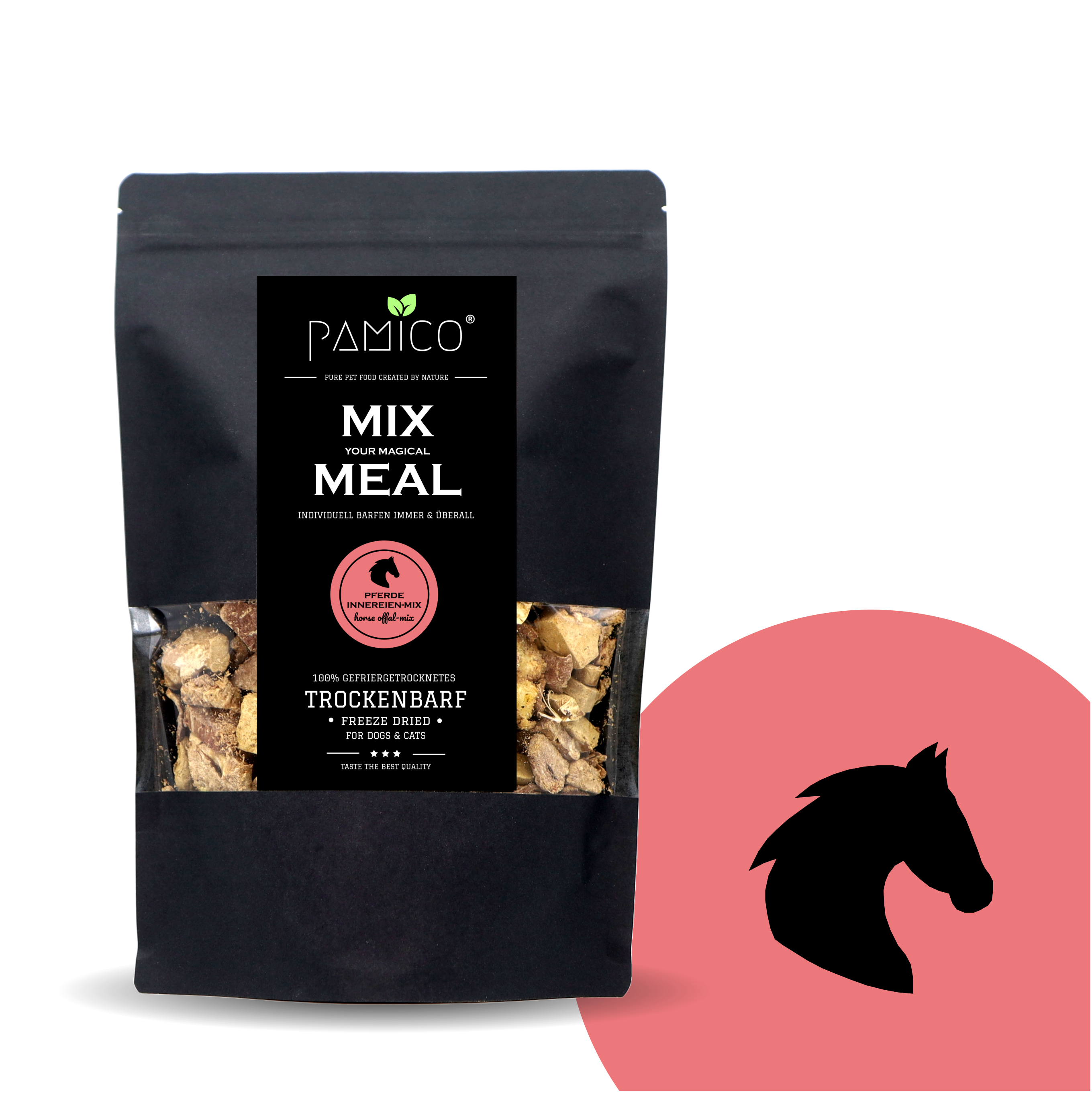 PAMICO - Wholesale Pet Food - Dog - Freeze-dried horse offal mix - MIX MEAL dry barf1