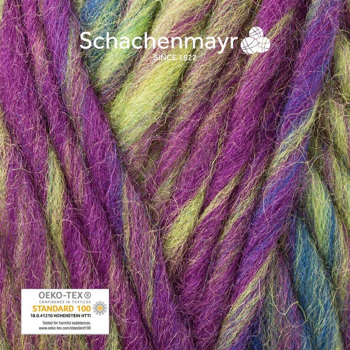 MEZ Crafts Germany - Vente Fils à tricoter - Laine feutrée Schachenmayr Wash+Filz-It ! Multicolore 10X50G29