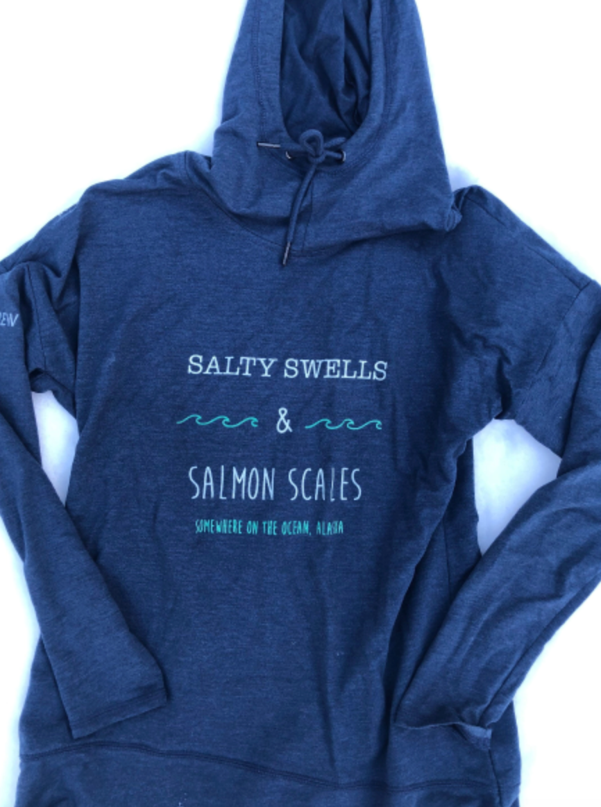 The Knotty Crew – Engroshandel Hoodie – Kvinder – Salty dwells & laks skalaer Cowl Neck Hoodie0