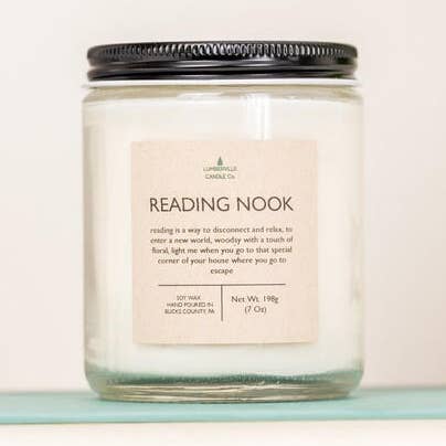 Lumberville Candle Co. – Engroshandel Glaslys – Læsning Nook0