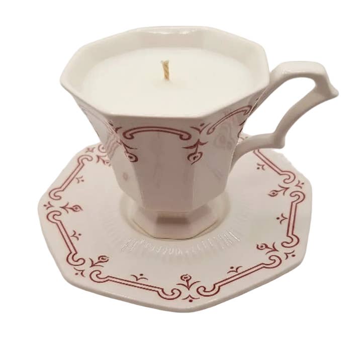 Candele in tazza di soia Castleton Ironstone Independence per la vendita all'ingrosso da parte di Beloved Bijou Adornments and Apothecary