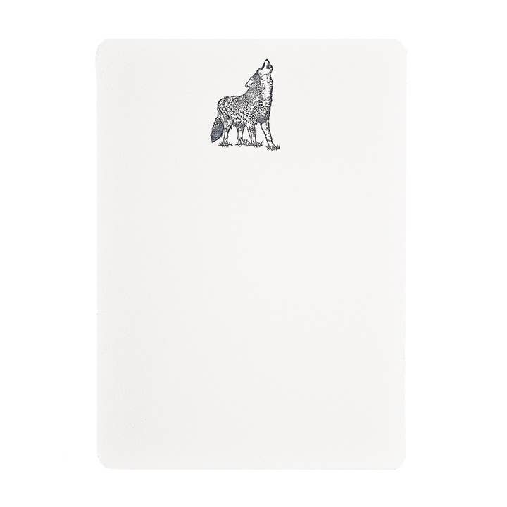 Howling Wolf - Tails Boxed Notecards for wholesale by folio press & paperie