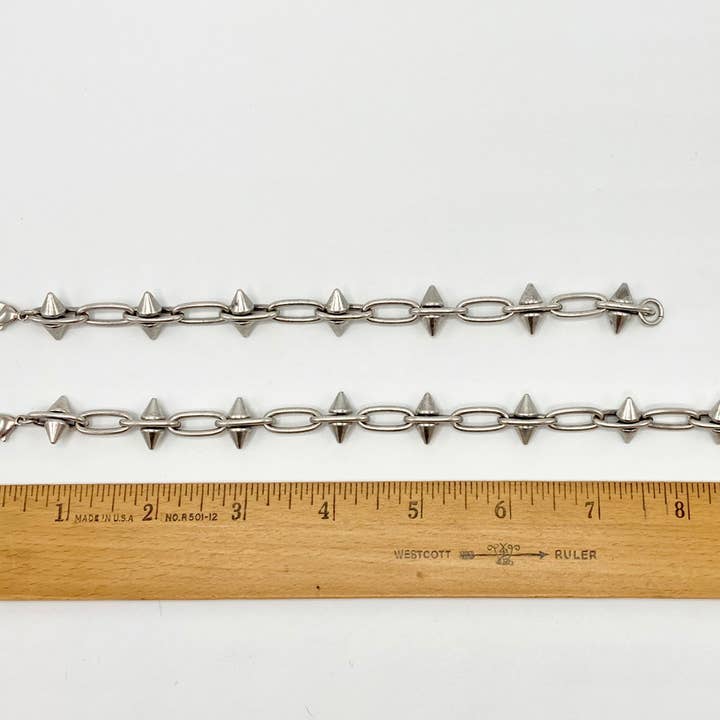 Alchemy Inc - Wholesale Link & Chain Bracelet - Chunky Spike bracelet - 16043