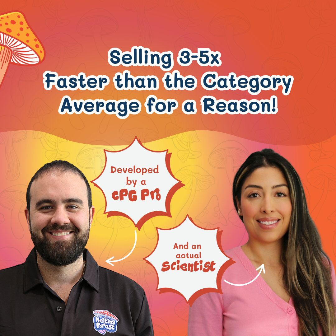 Melting Forest - Venta al por mayor Bebida energética - Bebida Energética de Champiñones | Crema de Naranja | Adaptógeno2