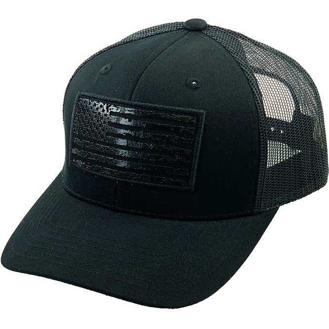 Hana - Wholesale Truckerpet - Dames - Vlag, platte patch met UV-print, mesh-achterkant, balpet met Amerikaanse vlag15