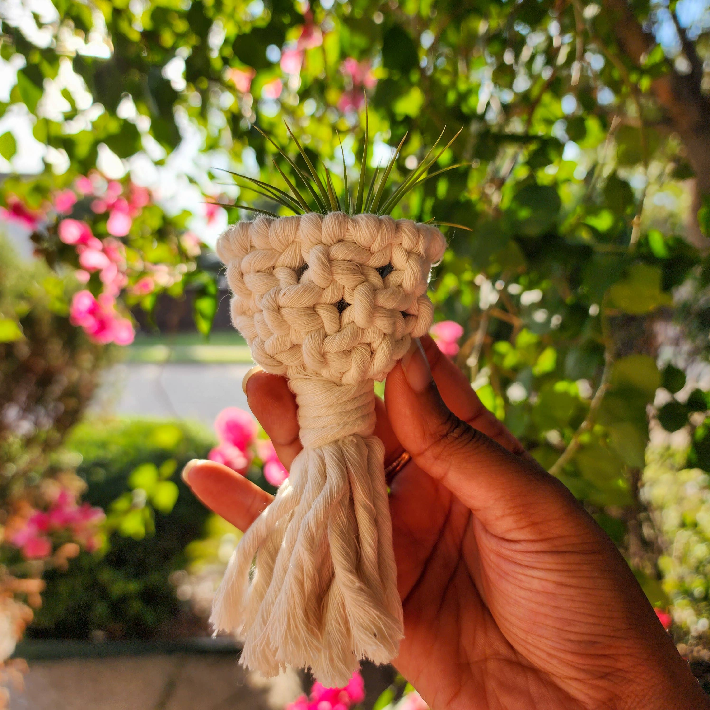 Handmade By Uruba - Vendita all'ingrosso Fioriere a sospensione - Porta Piante Aeree Magnetico per Frigorifero | Accessori per Piante Fatti a Mano4