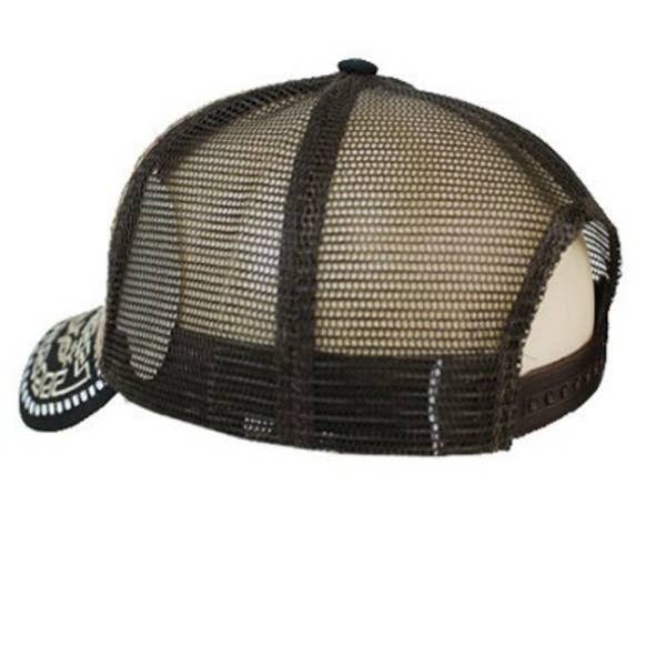 Cap Zone - Wholesale Trucker Hat - Unisex - Charra Vaquera Long Horn Rodeo Cap1