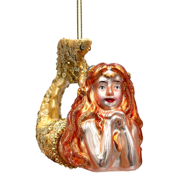 OrnamentallyYou - Wholesale Ornament - Mesmerizing Mermaid Glass Ornament, Beachy Sea Goddess4
