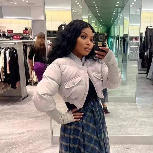 Fashion Combination - Wholesale Jacket - Women's - casual pure color women s winter down coats9