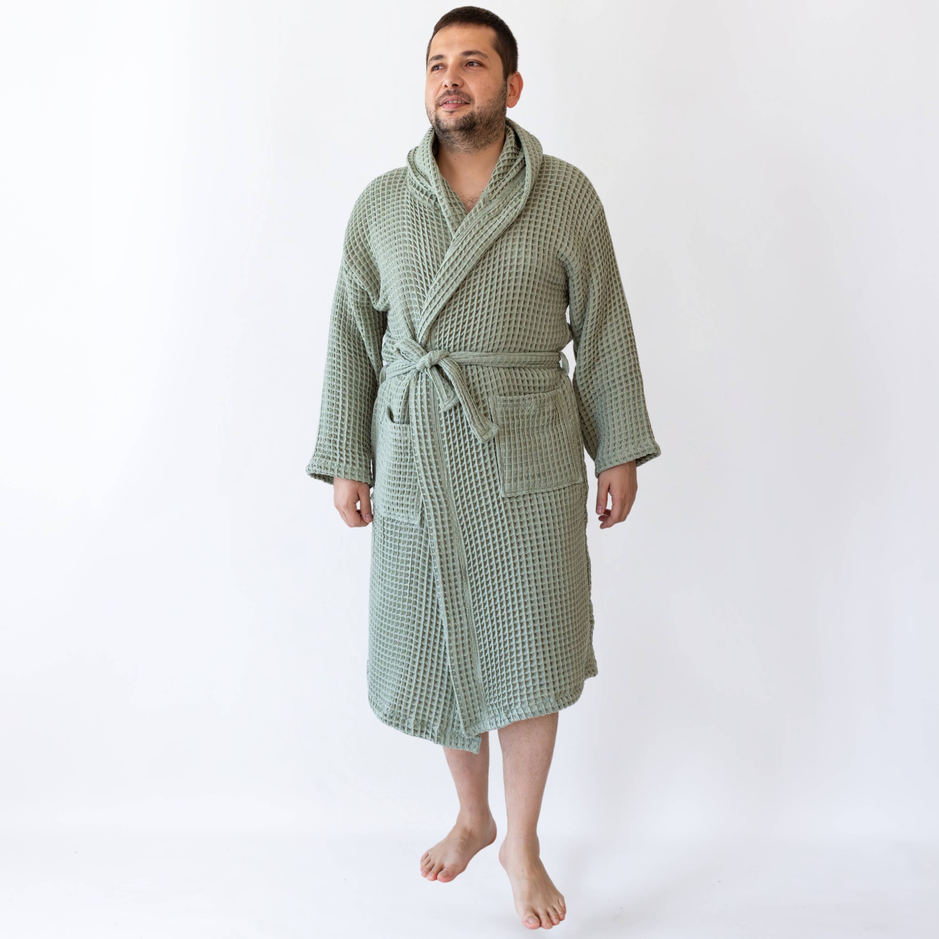 Vivamaison – Engroshandel Morgenkåbe - Unisex – Premium Vaflet Bomuld Badekåbe, Unisex Spa Komfort132