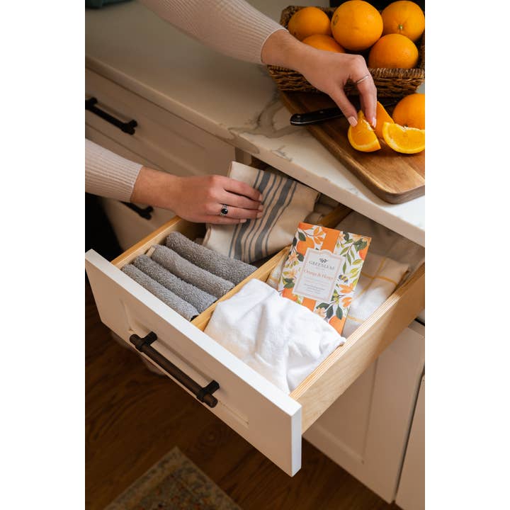 Greenleaf Gifts - Wholesale Sachet - Orange & Honey Large Sachet 18 Pack1