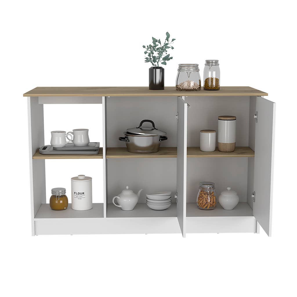 TUHOME FURNITURE - Vendita all'ingrosso Contenitori/Organizer da cucina - Isola da cucina Juniper23