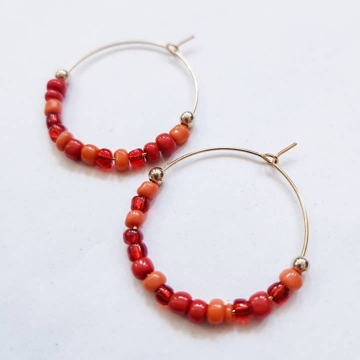 Clementine Hoop Earrings for wholesale by PNDLTN + CO