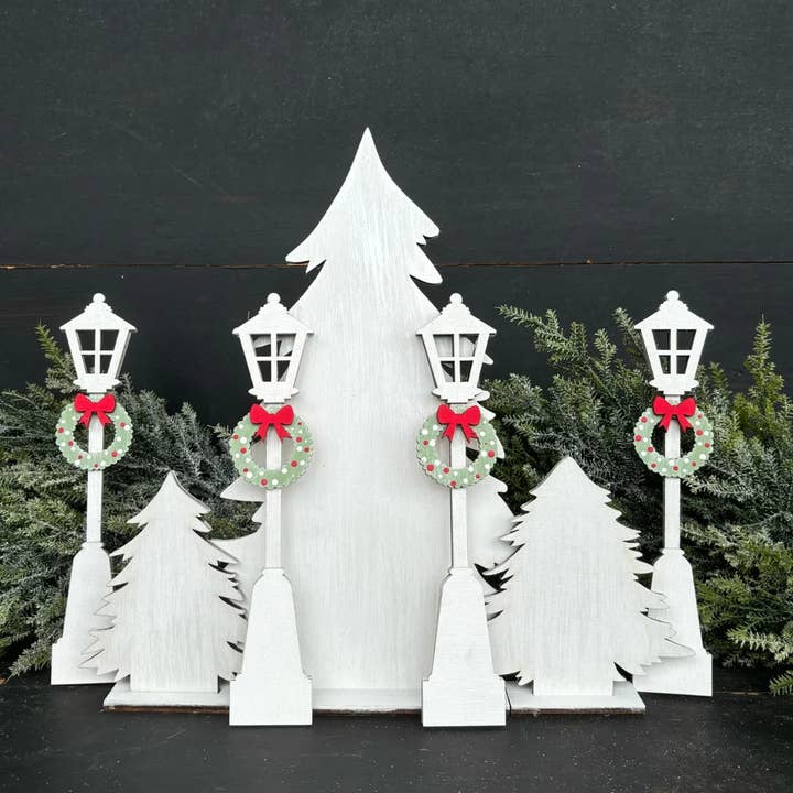 Paisley Grace Makery - Wholesale DIY craft kit - Christmas Village P131405