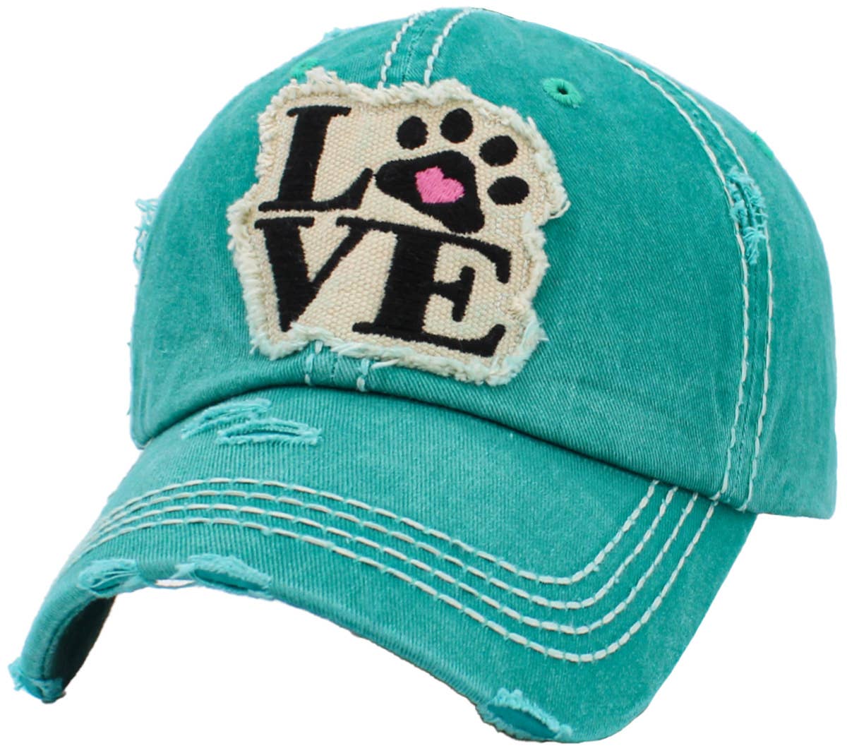KBETHOS - Wholesale Baseball Cap - Women's - Paw Love Vintage Ballcap6