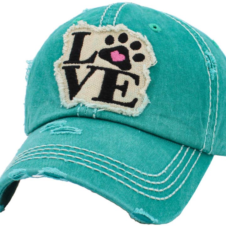 KBETHOS - Wholesale Baseball Cap - Women's - Paw Love Vintage Ballcap6