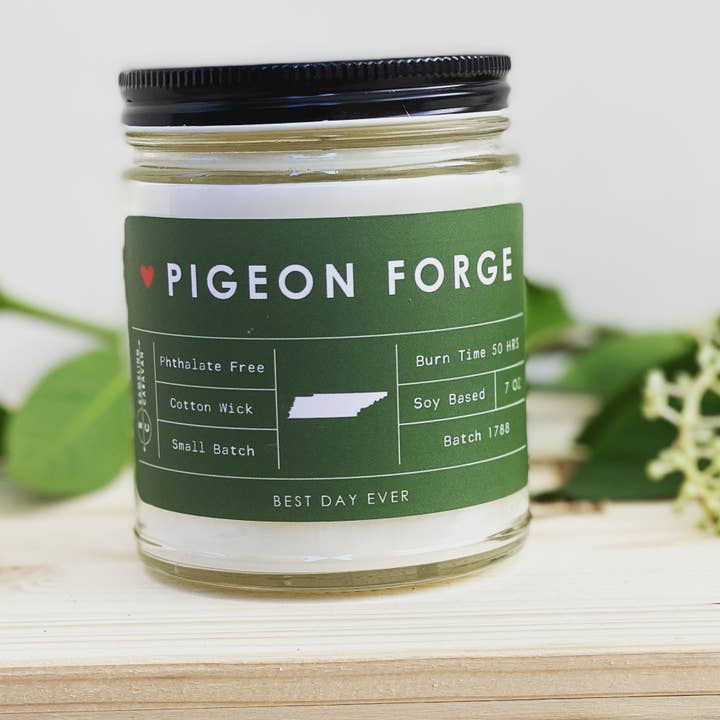 Rambling Caravan - Wholesale Jar/Filled Candle - Pigeon Forge, TN Candle1