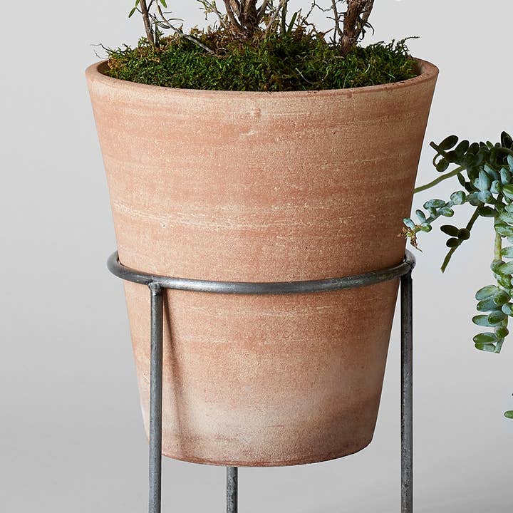 Studio Planter, Whitewash for wholesale by Bloomist
