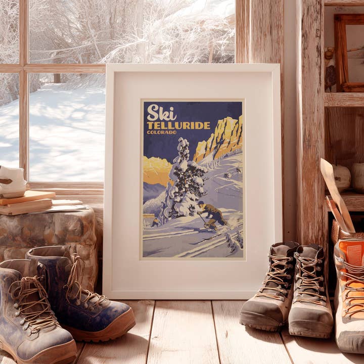 Benoit's Design Co. - Wholesale Art Print - Telluride Colorado Art Print2