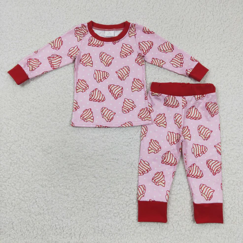 Aier Wholesale - Wholesale Mommy & Me Sets - Family Parents Christmas Tree Cake Pajamas Clothes Sets3