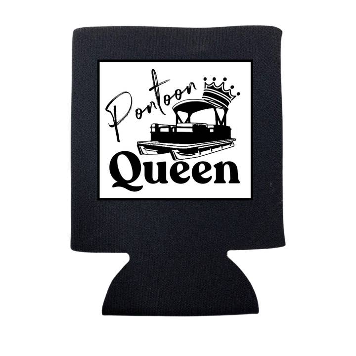 PONTOON QUEEN CAN COOLER for wholesale by dkhandmade
