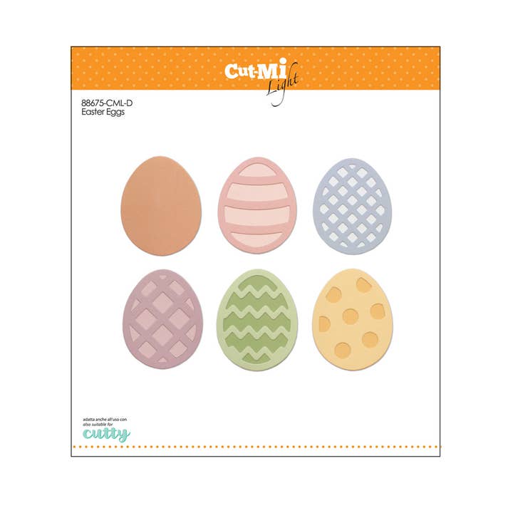 Matrizes de corte finas Ovos da Páscoa por atacado de Impronte D'Autore