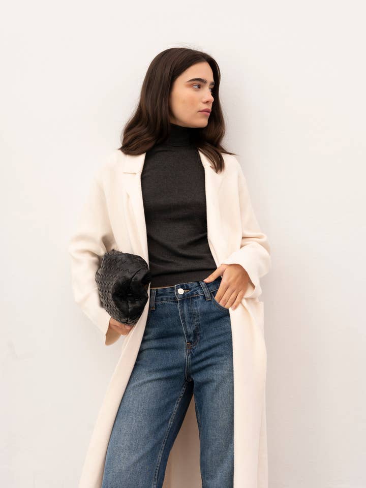 Crude OVERSIZED KNIT COAT for wholesale on Faire3