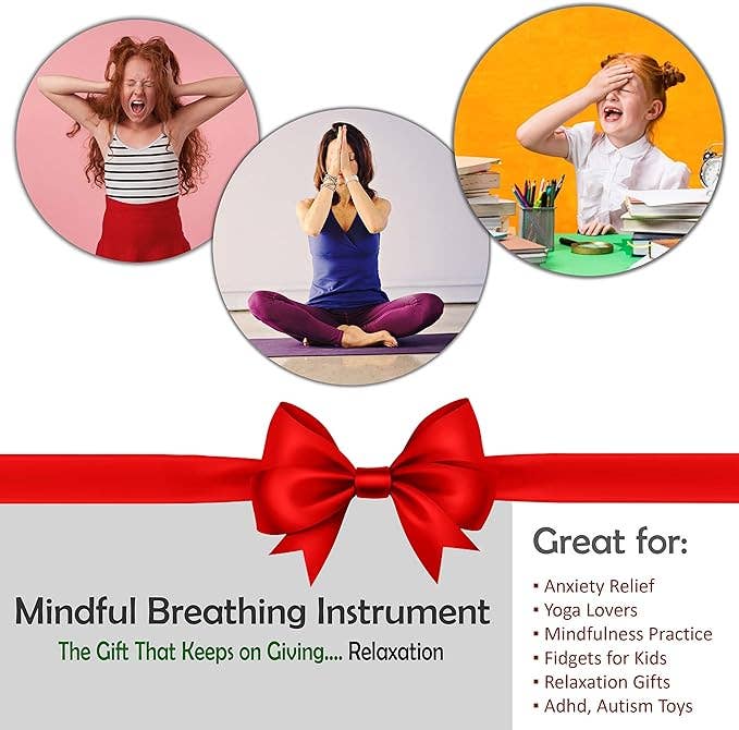 4E's Novelty - Wholesale Fidget Toy - Kids - Expandable Breathing Ball - Stress Reliever Fidget Toys (Colors May Vary) for Yoga, Anxiety, Relaxation - Expanding Sphere from 5.6" to 12.5" for Kids & Adults by 4E's Novelty4