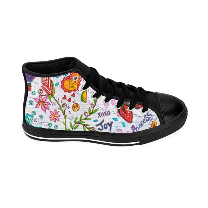 Back-to-School Girls' Sneakers for wholesale by Off the Canvas Collection, LLC