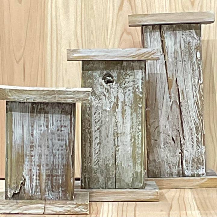 Tiered Pillars for wholesale by Dixie Grace Mercantile