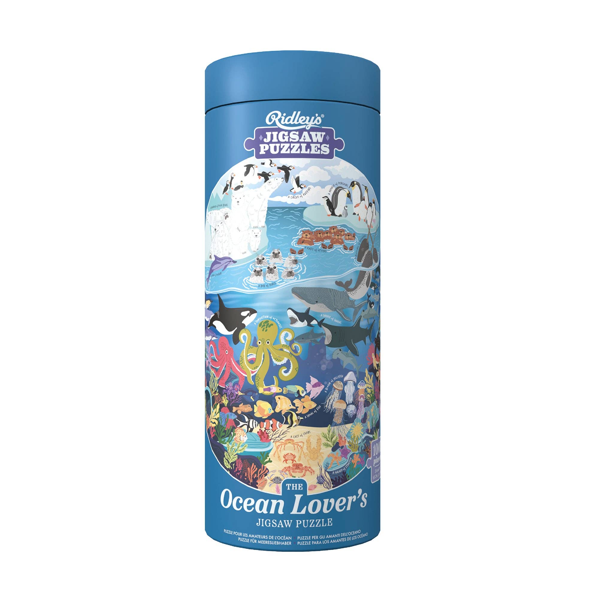 Chronicle Books - Wholesale Puzzle - Adult - Ocean Lover's 1000-Piece Jigsaw Puzzle0